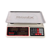 Ronix Rh-9606 Electronic Scale Commercial Electronic Digital Weight Digital LCD Kitchen Food Weighing Scale