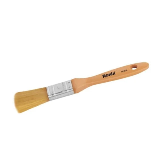Ronix Rh-9950 1" Long Handle High Grade Paint Brushes Wooden Handle Painting