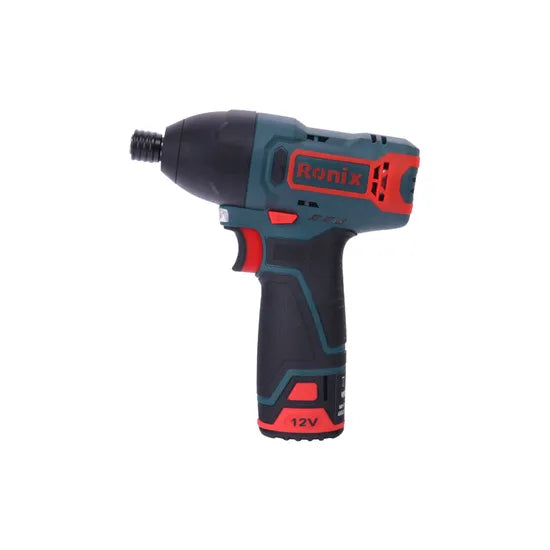 RONIX Ronix Tool Kit Model 8105K DIY 12V Lithium Battery Cordless Impact Screwdriver Drill Tool Set