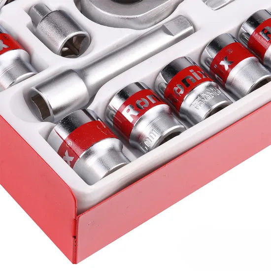 Ronix Tool Set Model Rh-2641 Good Quality 40PCS 3/8 Inch CRV Material Socket Set Ratchet Wrench