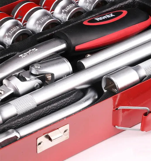 Ronix Tool Set Model Rh-2641 Good Quality 40PCS 3/8 Inch CRV Material Socket Set Ratchet Wrench