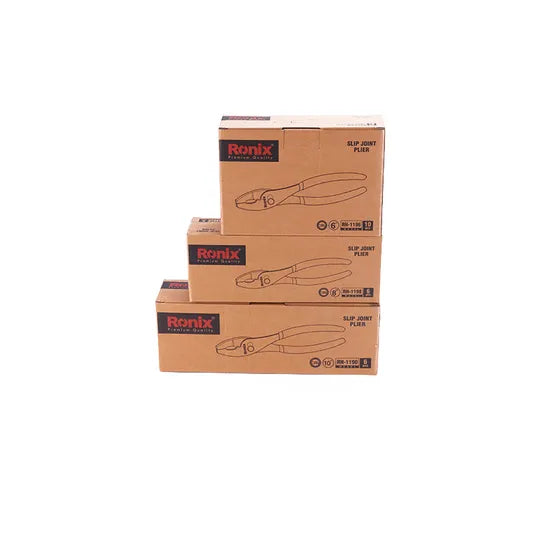 Ronix in Stock Model Rh-1190 Hand Tools 6 8 10 Inch High Hardness Slip Joint Pliers for Clamping and Fixing