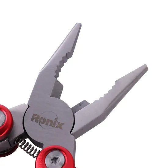 Ronix in Stock Rh-1191 Hand Tools ABS Stainless Steel Multi Purpose Cutting Multi Function Pliers