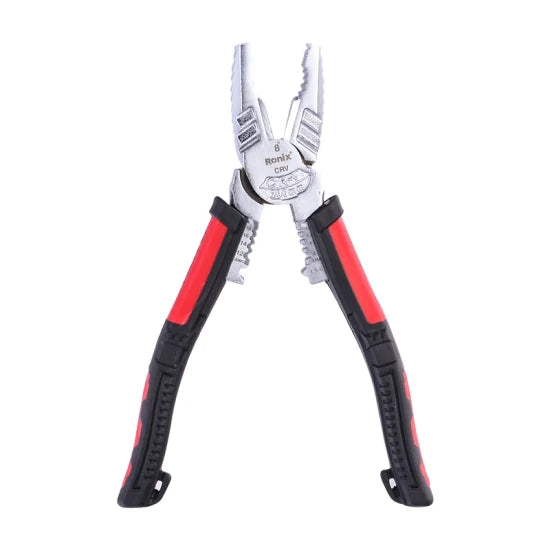 Ronix in Stock Rh-1193 Hand Tools 8 Inch CRV Multi-Function Combination Cutting Plier