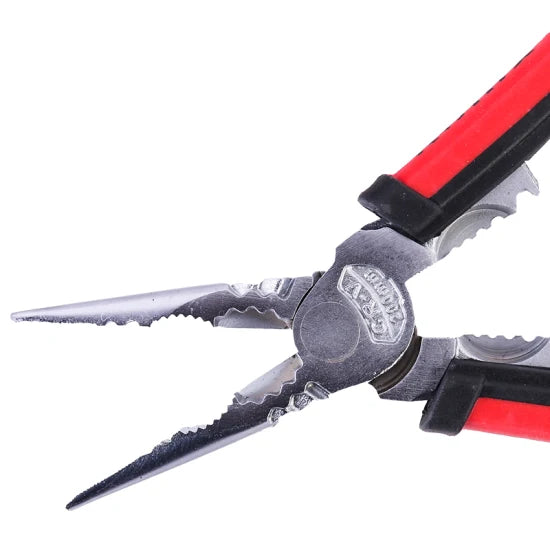 Ronix in Stock Rh-1393 Hand Tools 8 Inch Multi Purpose Carbon Steel Diagonal Cutting Plier Multi-Function Long Nose Scissors