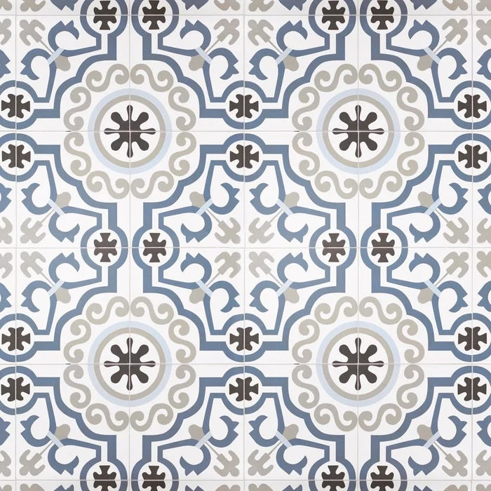 Royal Blue Matte Porcelain Tile - Super Arbor