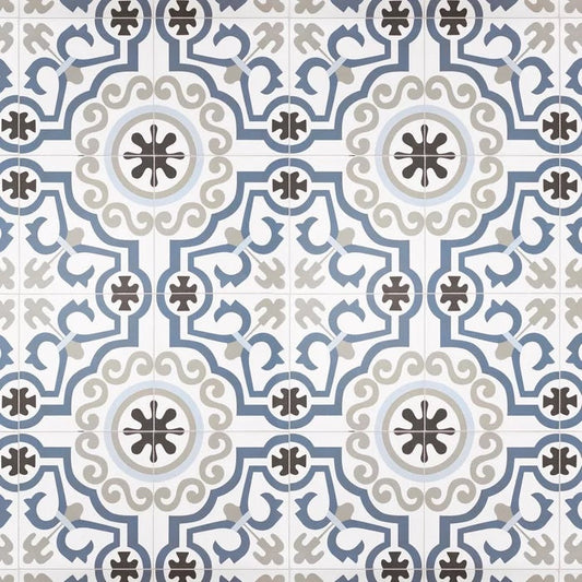 Royal Blue Matte Porcelain Tile - Super Arbor