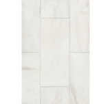 Royal Satin White Marble Wall and Floor Tile - 8 x 20 in.