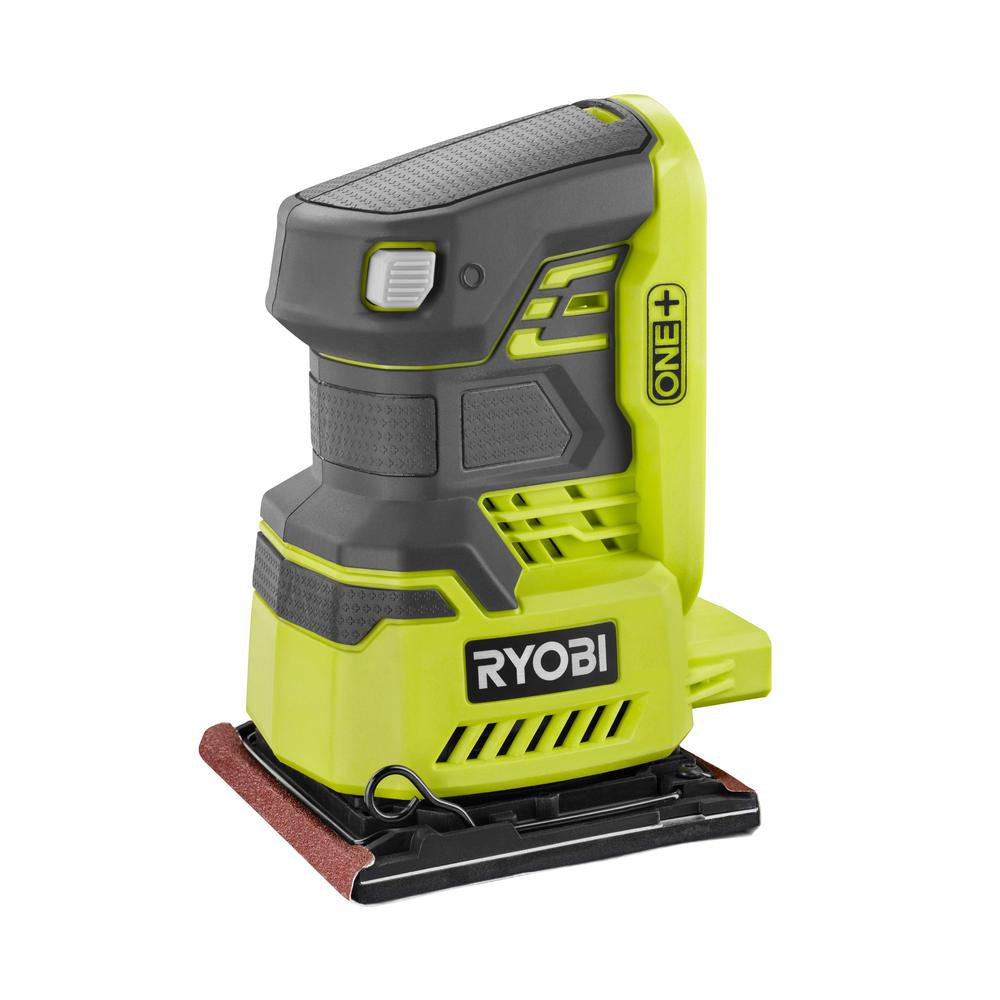 Ryobi 18-Volt ONE+ Cordless 1/4 in. Sheet Sander (Bare Tool) with Dust Bag, Model P440