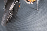 G-Floor Diamond Tread 7.5 ft x 17 ft Slate Grey Commercial-Grade Vinyl Garage Flooring Cover and Protector