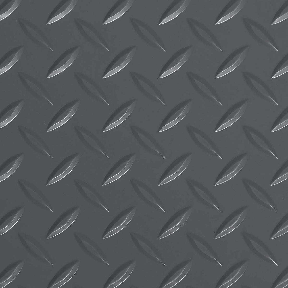 G-Floor Diamond Tread 7.5 ft x 17 ft Slate Grey Commercial-Grade Vinyl Garage Flooring Cover and Protector