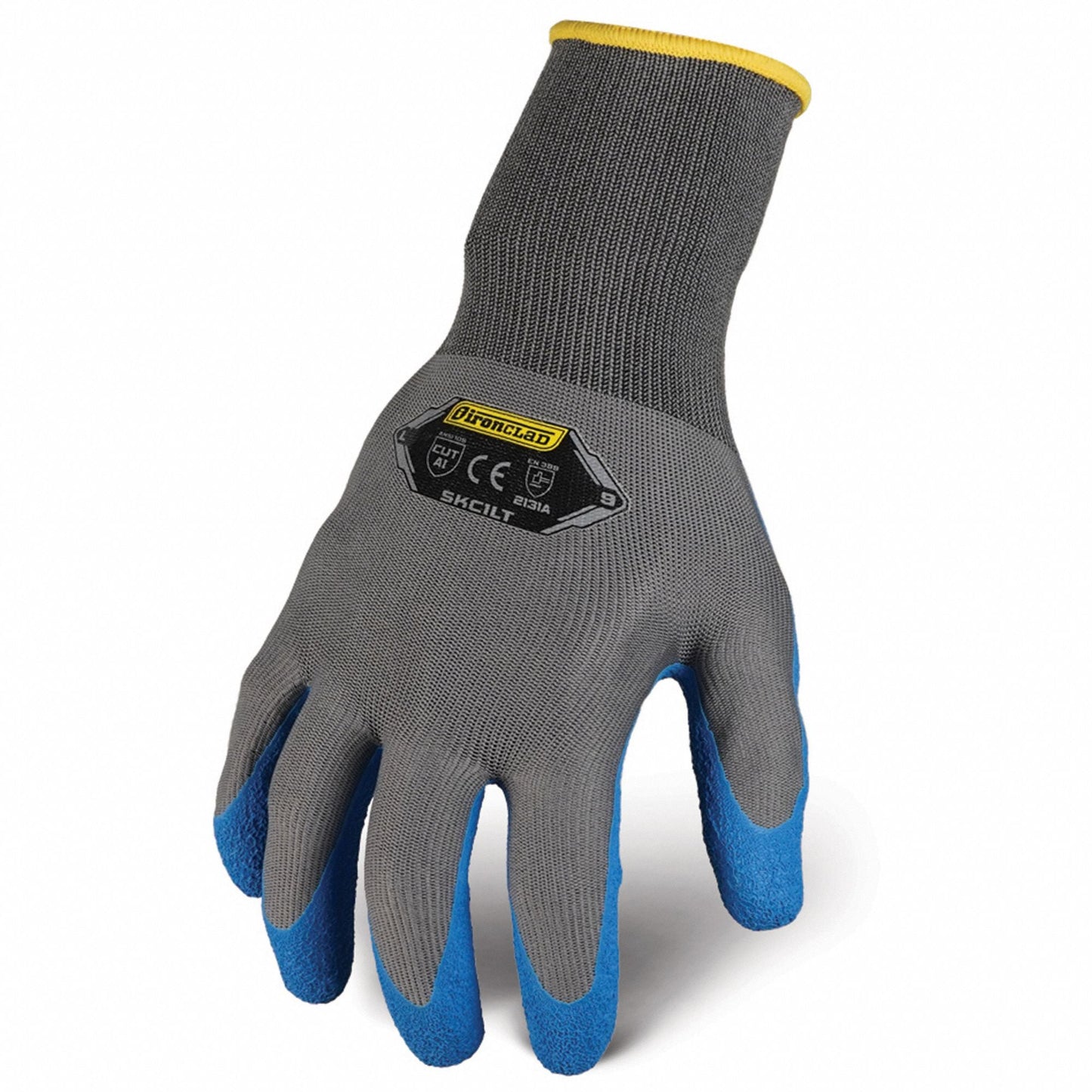 IRONCLAD PERFORMANCE WEAR Latex Coated Knit Gloves - Size L