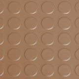 G-Floor Coin 5-ft x 10-ft Sandstone Raised Coin Garage Floor Roll