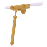 Allied Brass Shower Squeegee with Smooth Handle – Polished Brass Finish, Solid Brass, 10 x 15 x 10 in
