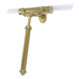 Allied Brass Shower Squeegee with Smooth Handle – Polished Brass Finish, Solid Brass, 10 x 15 x 10 in