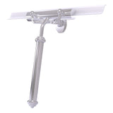 Allied Brass Shower Squeegee with Smooth Handle – Polished Brass Finish, Solid Brass, 10 x 15 x 10 in
