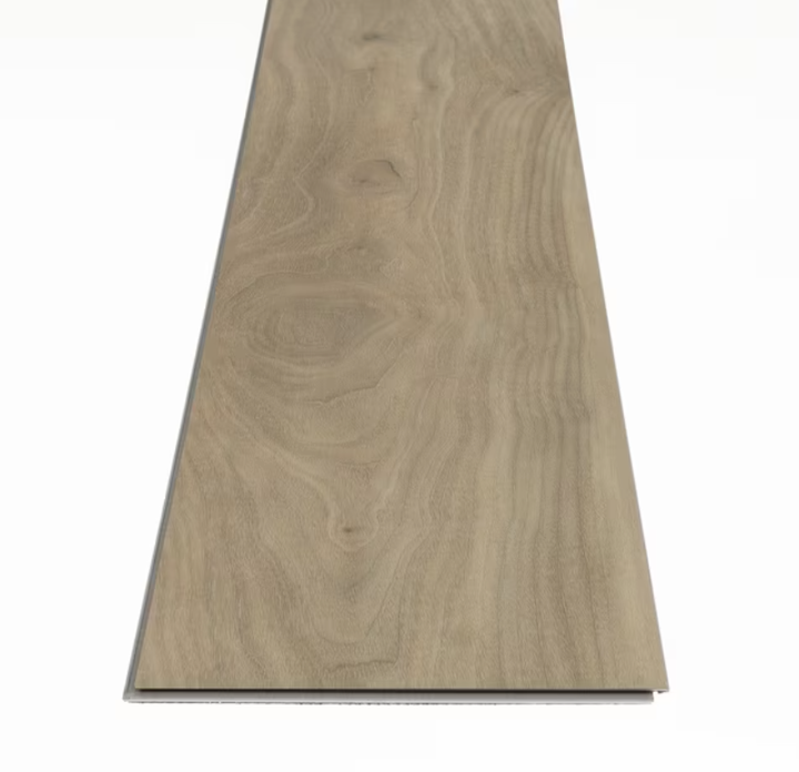 STAINMASTER PetProtect (Sample) Yorktown Walnut Waterproof Wood Look Interlocking Luxury Vinyl Plank