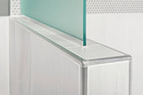 Schluter Systems RONDEC 0.313-in W x 98.5-in L Polished Chrome Aluminum Bullnose Tile Edge Trim