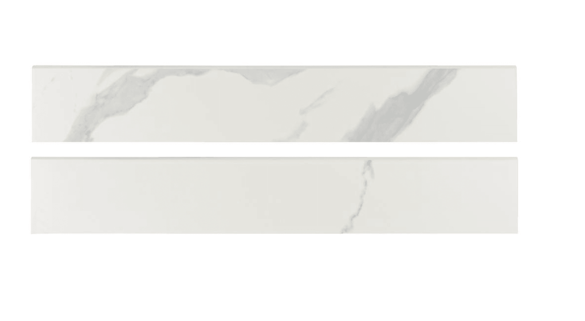 Eden Statuary Bullnose 4 in. x 24 in. Matte Porcelain Wall Tile (20 lin. ft. / case) - Super Arbor