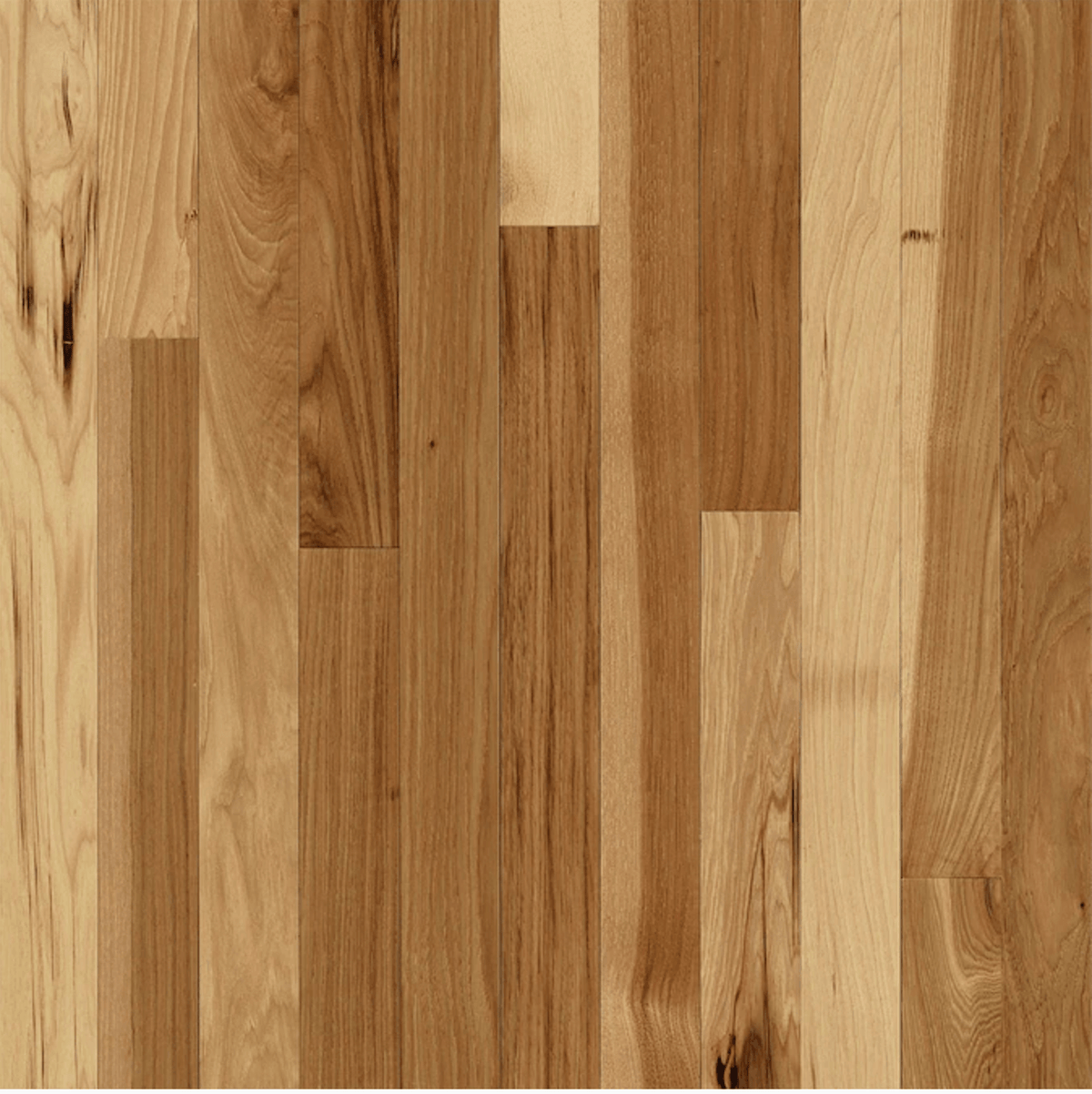 Bruce Frisco Country Natural Hickory 3-1/4-in Wide x 3/4-in Thick Smooth/Traditional Solid Hardwood Flooring (22-sq ft) - Super Arbor