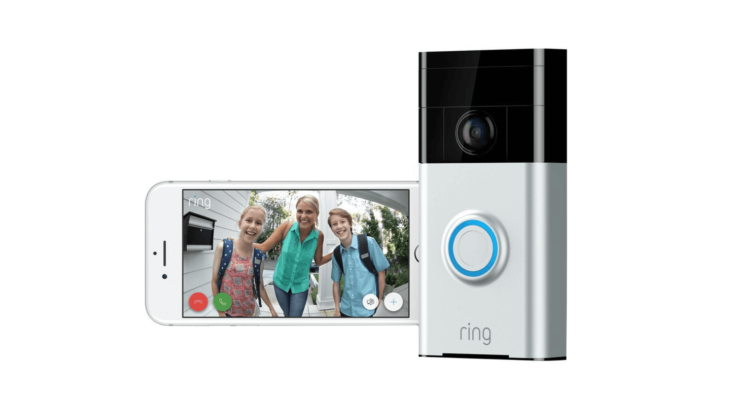 Ring 720p Wi-Fi Video Wired and Wireless Smart Door Bell Camera, Works with Alexa - Hardwarestore Delivery