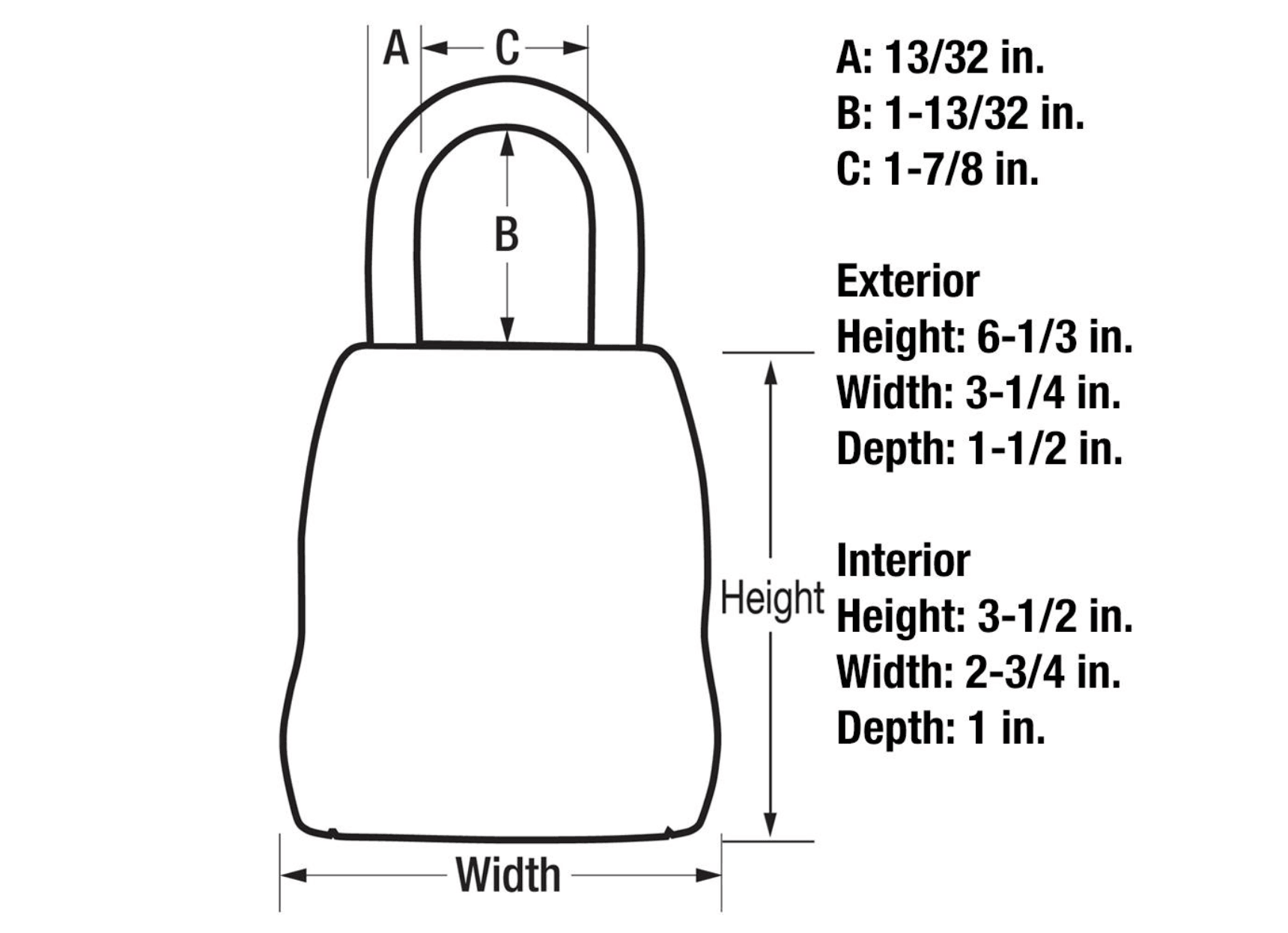 Master Lock 5400D 9.6 cu in. Set Your Own Combination Portable Lock Box - Hardwarestore Delivery