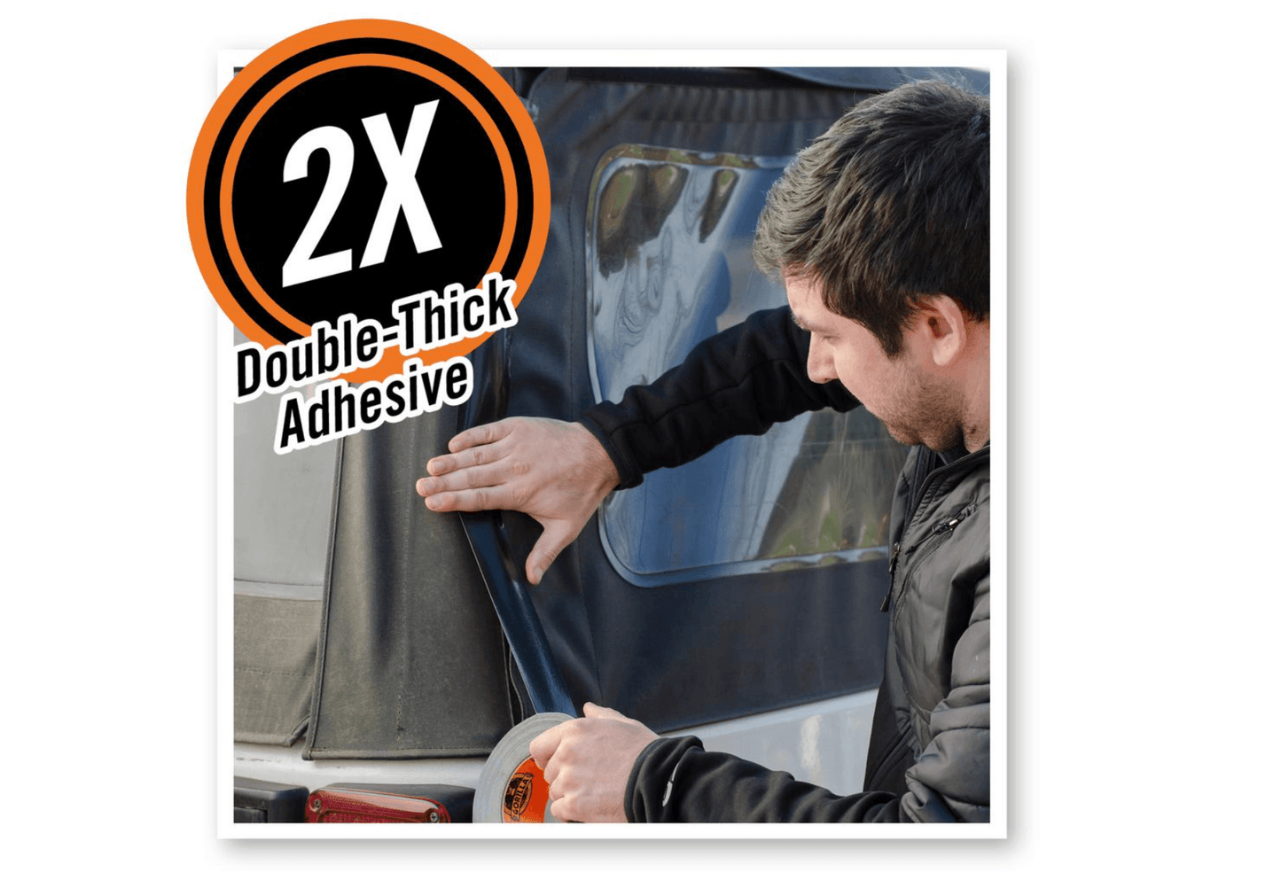 Gorilla 1.88 in. x 35 yd. Black Tape - Hardwarestore Delivery