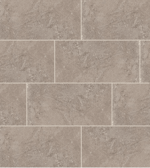 American Olean Abound 8-Pack Ashen 12-in x 24-in Matte Ceramic Stone Look Floor and Wall Tile - Super Arbor