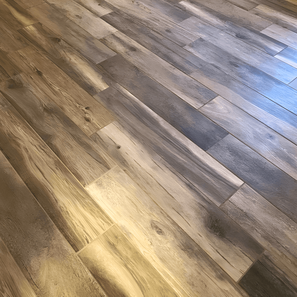 Selva Almond Wood-Look Porcelain Floor & Wall Tile, 8 in. x 40 in. Planks (15.07 sq. ft. per Case)
