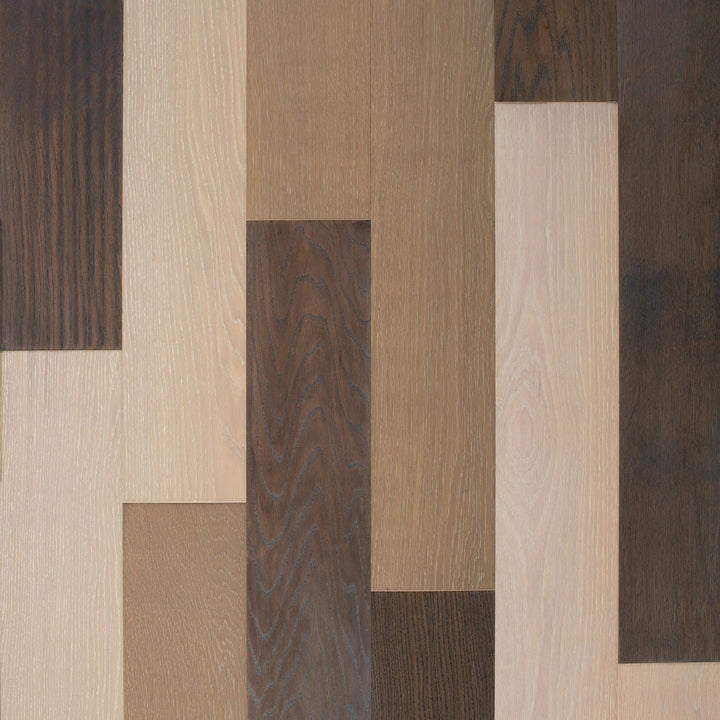 Sierra White Oak Wire Brushed Water-Resistant Engineered Hardwood