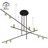 DLSS Lighting Simple Design Living Room Artistic Style Chandelier Lamp Pendant Lighting