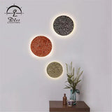 DLSS Lighting Simple Style Terrazzo Wall Lighting& Lamp