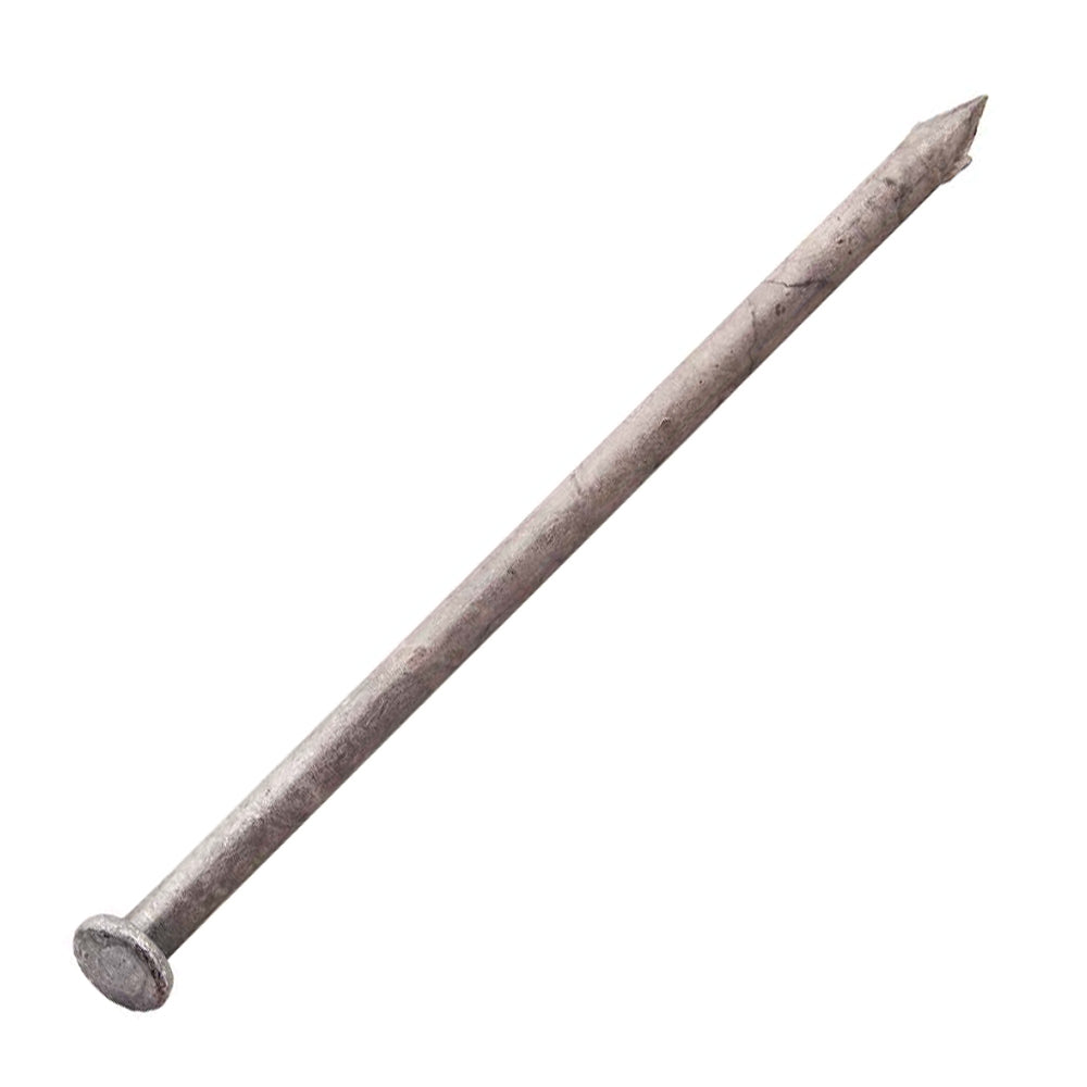 Grip-Rite 8 in. Spike Hot-Dipped Galvanized Steel Nail, Flat Head, 50 lb