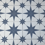 Stella Azul 9-3/4 in. x 9-3/4 in. Porcelain Floor and Wall Tile (10.88 sq. ft./Case)