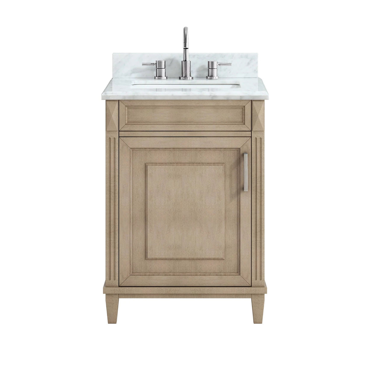 Sterling Savoie Natural 25 in. Vanity with Marble Top