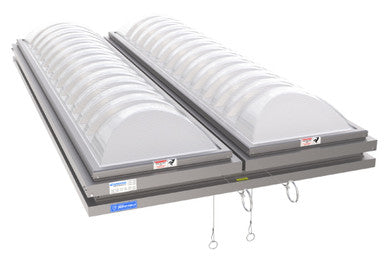 Sunoptics SVT2 Signature Smoke Vent 1 Blade Countinuous Louvered Vent