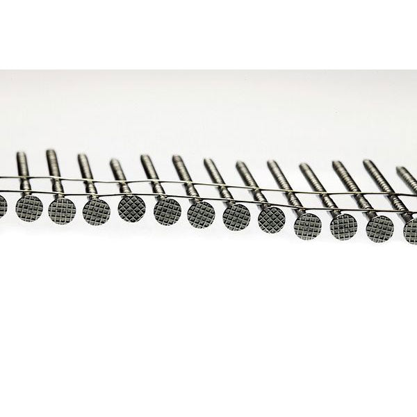 Simpson 316 Stainless Ring Shank Wire Coil Siding Nails 2" x .092" 1.8M/Box