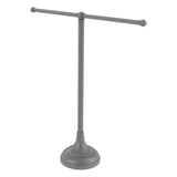 Allied Brass Vanity Top 2 Arm Guest Towel Holder in Unlacquered Brass
