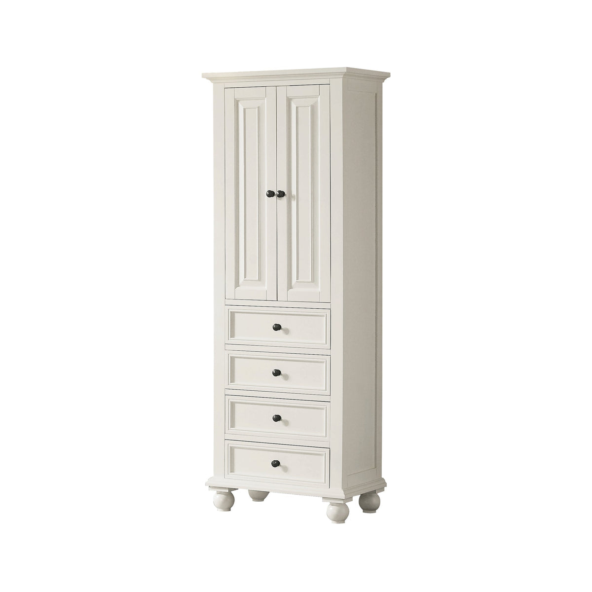 Avanity Thompson 24"W x 16"D x 68"H Charcoal Glaze Linen Cabinet