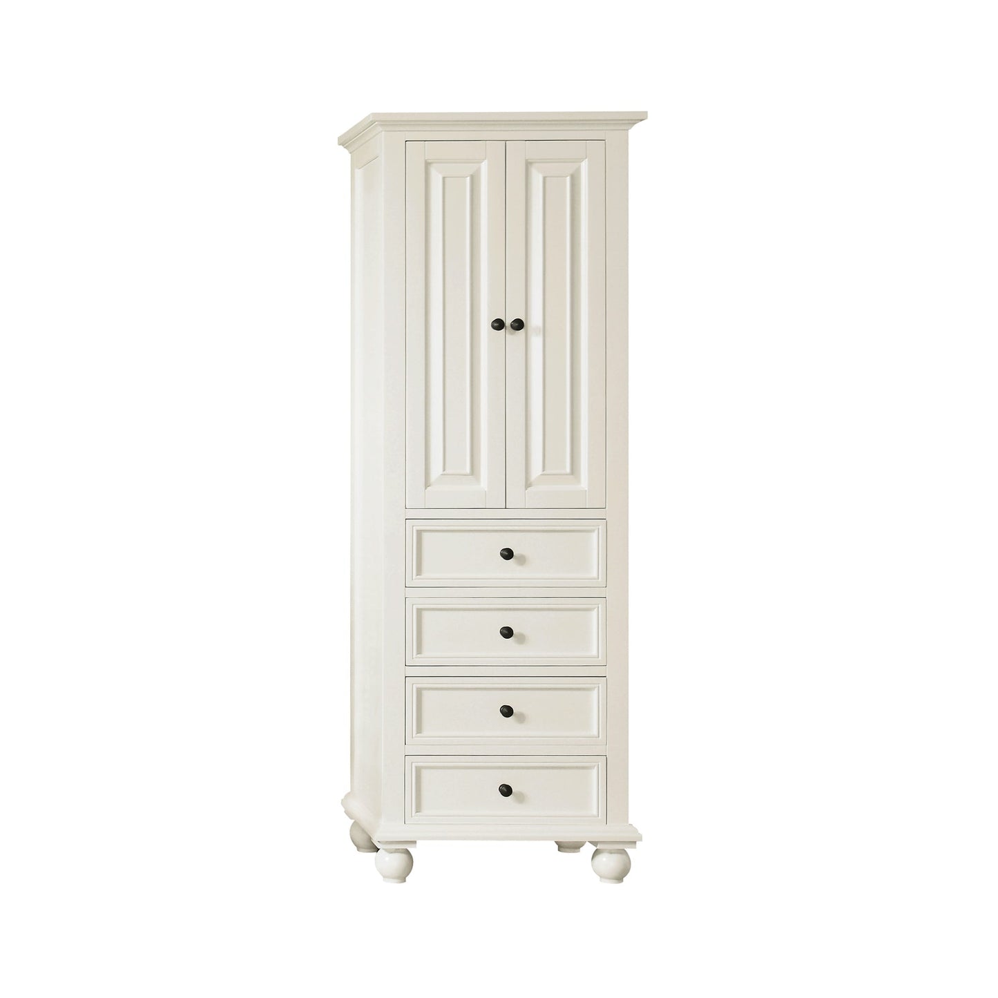 Avanity Thompson 24"W x 16"D x 68"H French White Linen Cabinet