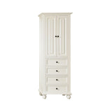 Avanity Thompson 24"W x 16"D x 68"H French White Linen Cabinet
