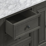 Avanity Thompson 60-in Charcoal Glaze Bathroom Vanity Cabinet