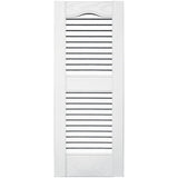 TopShield Standard Open Louver Shutters 001 White 12" x 31"