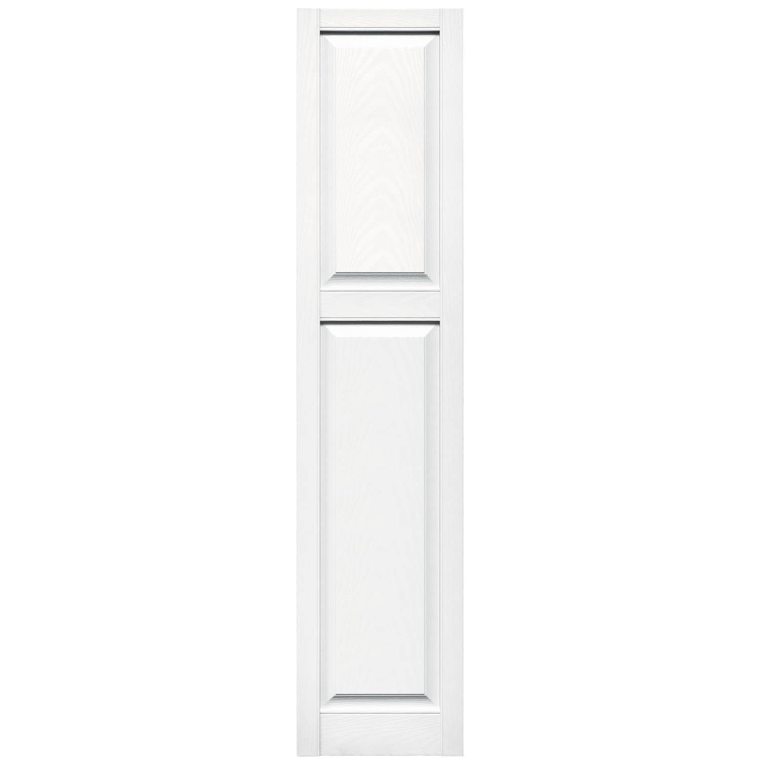 TopShield Cottage Panel Shutters 001 White 14-3/4" x 67"