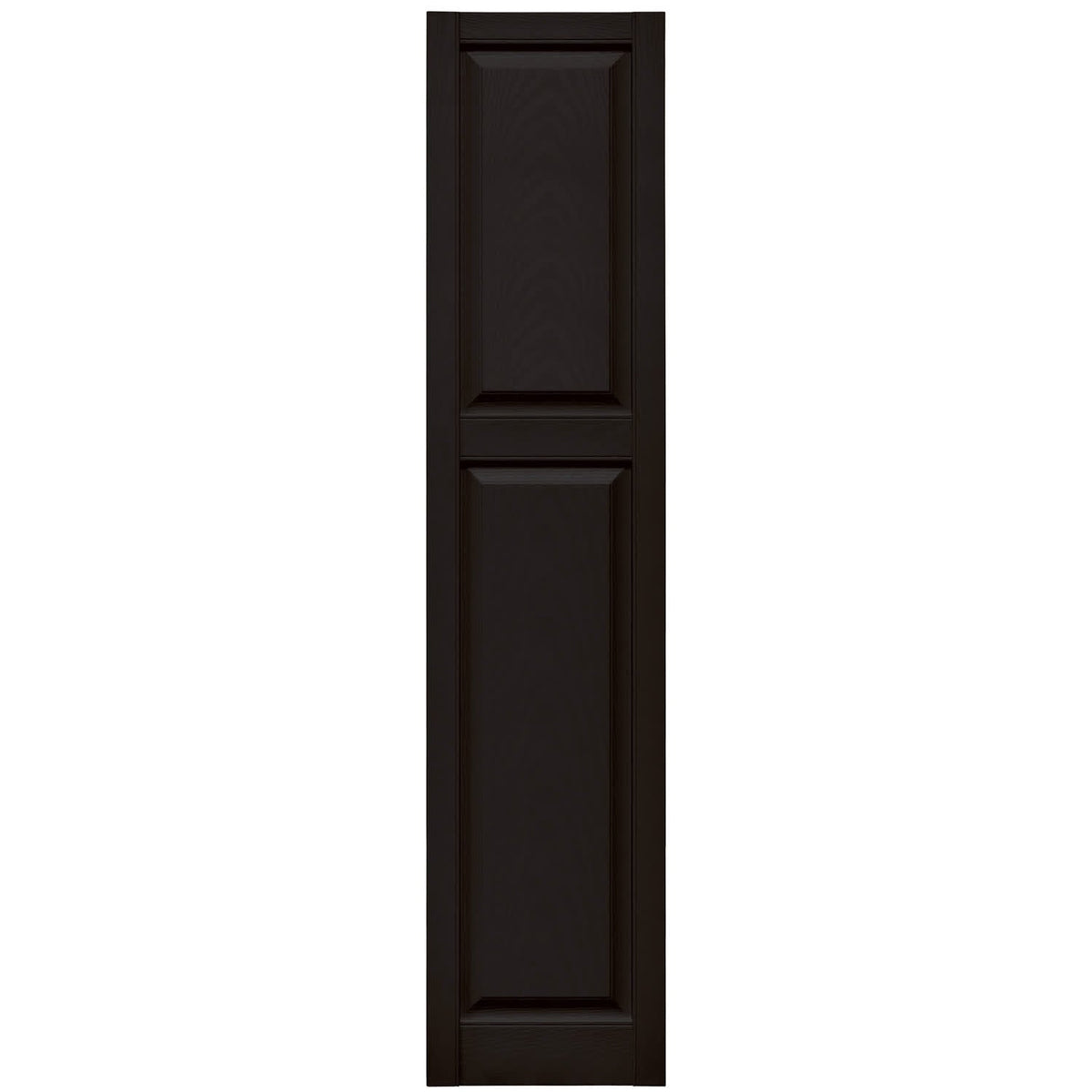 TopShield Cottage Panel Shutters 002 Black 14-3/4" x 67"