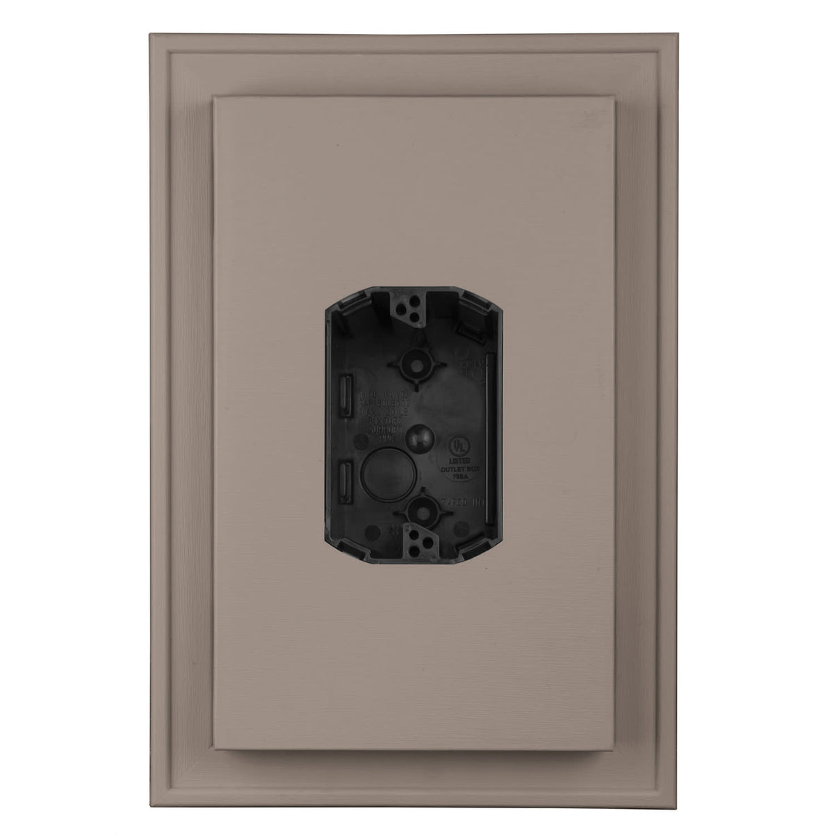 TopShield Jumbo Centered UL Electrical Block 008 Clay