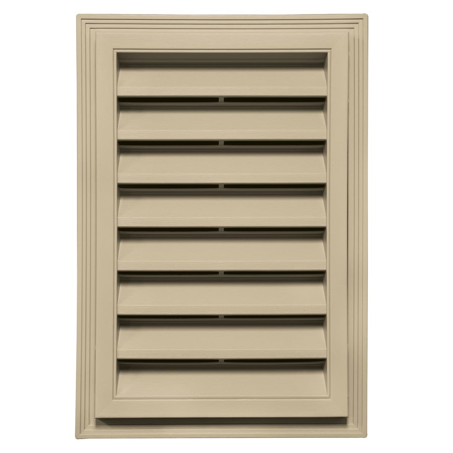 TopShield Classic Rectangle Gable Vent 013 Light Almond 12" x 18"