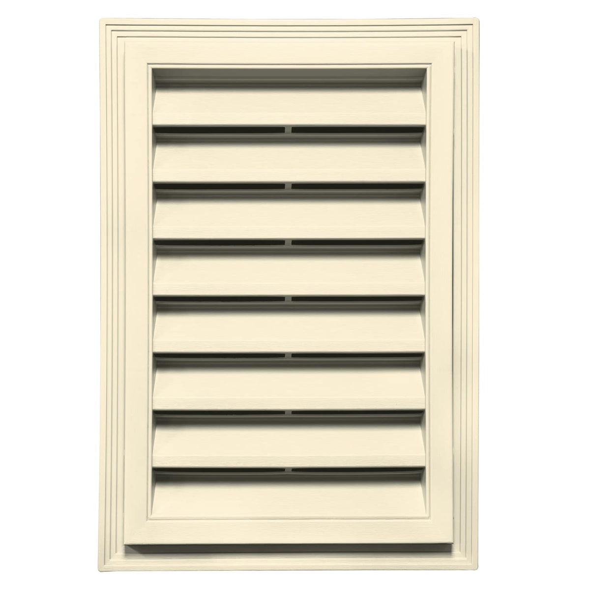 TopShield Classic Rectangle Gable Vent 020 Cream 12" x 18"