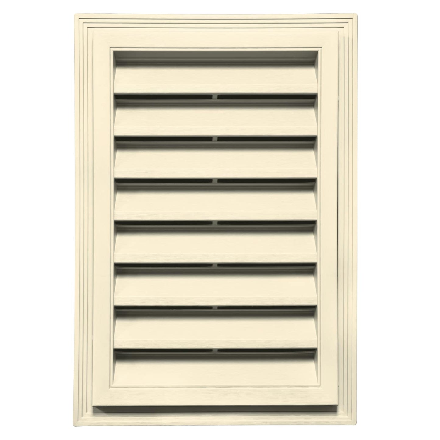 TopShield Classic Rectangle Gable Vent 020 Cream 12" x 18"