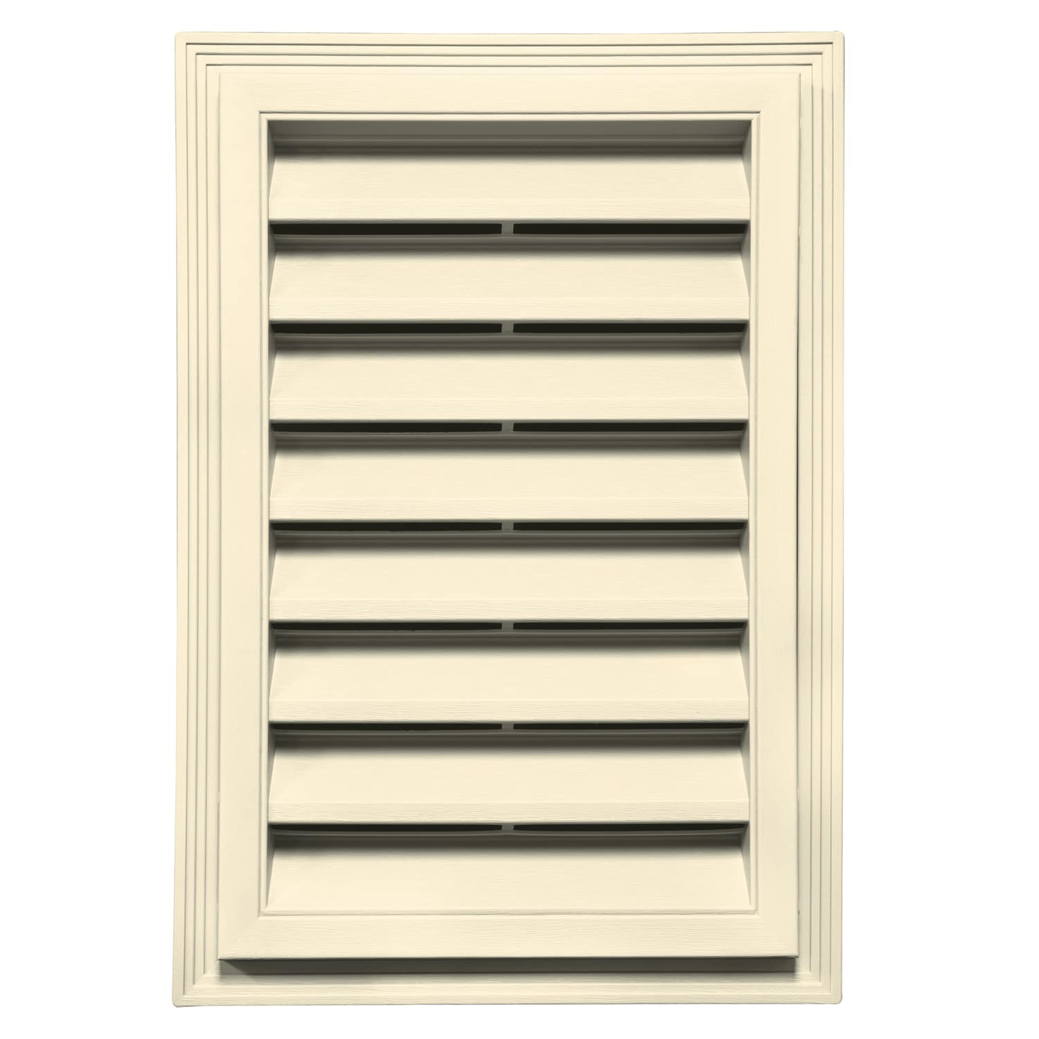 TopShield Classic Rectangle Gable Vent 020 Cream 12" x 18"